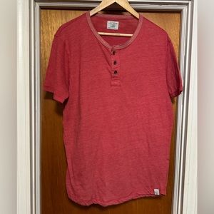 Lucky Brand 3 Button TShirt Men's Sz Large